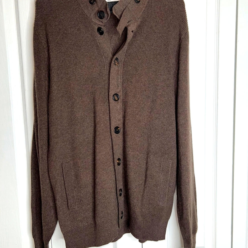 Brunello Cucinelli Men's Cashmere Sweater sz 56